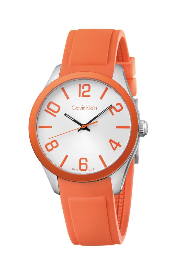 Arm yourself with the new lightweight aluminum color watch from Calvin Klein. Discover more: ckle.in/1mevxLO