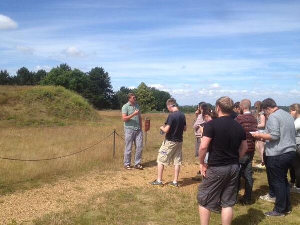 oakingtondig's tweet image. Our team are on field trips today! Exploring Sutton Hoo, West Stow and the various museums in Cambridge #oakingtondig