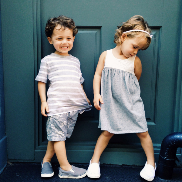 Gap's tweet photo. Sunny days were made for stylish siblings. #babyGap #CuriousYou http://t.co/wjboHXNGRB http://t.co/KiW0Pb21VP