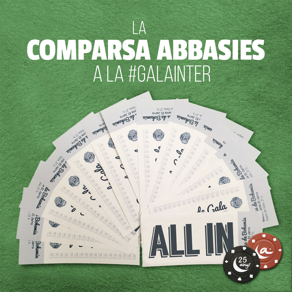 AbbasiesPat's tweet photo. ¡Ya tenemos las entradas para la #GalaInter de @Intercomparsas! #Paterna #FestesPaterna http://t.co/yVbgGkdh1h