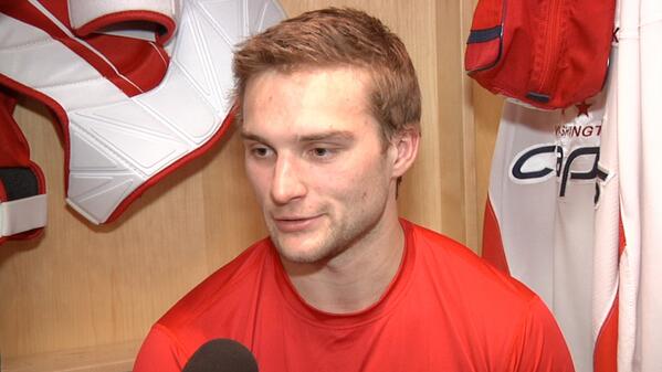 Capitals's tweet image. WATCH: #Caps @NathanWalks10 talks to @VogsCaps about his journey from Australia to Washington. monumentalnetwork.com/videos/rinksid…