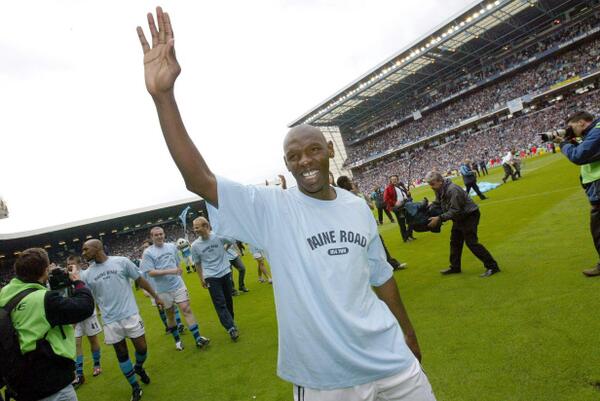 ManCity's tweet image. We've heard it from the Goat's mouth - @officialsgoater is the man himself! Welcome the #mcfc legend to Twitter!