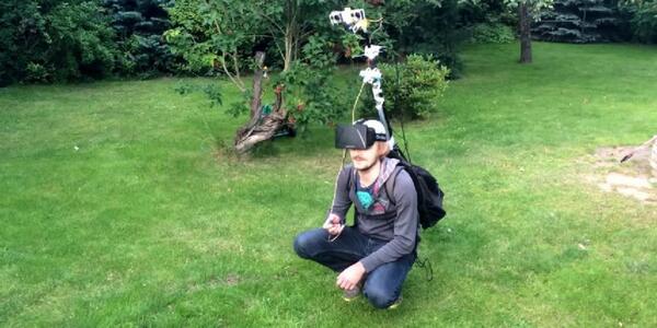 dailydot's tweet image. This #OculusRift project lets you see yourself in the third person: bit.ly/1vwD7kP