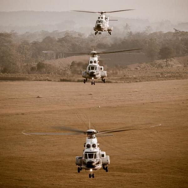 LanudHalim's tweet photo. Skadron Udara 45 Wing 1 Lanud HLM, senantiasa siap mengantarkan RI-1 &amp; RI-2 ke semua titik di penjuru tanah air. http://t.co/KXkEWrbJOT