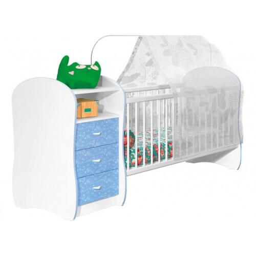 UGGroup2's tweet image. Cuna con cómoda disponible en rosa,blanco y celeste ! 700.000 Gs