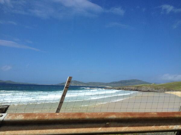 Driving through the South of Harris today and admiring the breathtaking scenery! <a href="/VisitScotland/">VisitScotland</a> <a href="/hebrides/">Mary Lloyd</a> <a href="/paradise/">paradise</a>