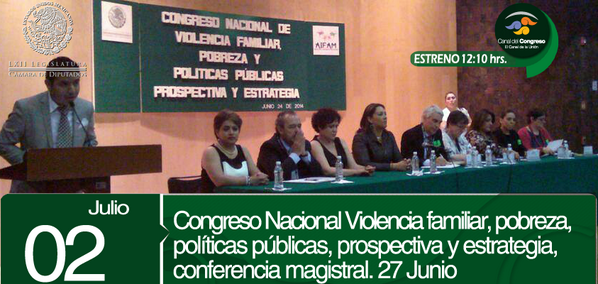 CanalCongreso's tweet photo. Sigue el Congreso Nacional de Violencia Familiar, Pobreza y Políticas Públicas, Prospectiva y Estrategia. http://t.co/agSl4CeyIi