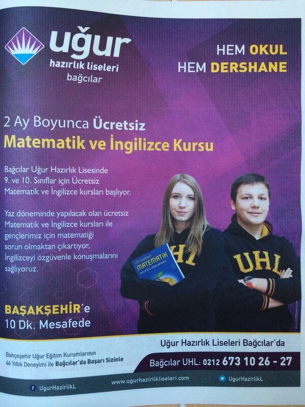Başakşehirin yerel gazetesi 212 Haber'de Tam Sayfa Reklamımız.  <a href="/EnverYucel/">EnverYucel</a> <a href="/GHasdemir/">Gülay Hasdemir</a> @UgurHazirlikL @ldurakk