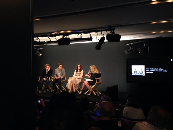 tompilk's tweet image. Well what a nice surprise. Can now say I've been within spitting distance of Keira Knightley #IDidnt #PoliteNorthener