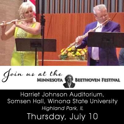 GalwayFluteFest's tweet photo. Join @Sir_J_Galway &amp; @LadyGalwayFlute at the #MinnesotaBeethovenFestival at @winonastate #HighlandPark, IL http://t.co/eqYv7gHwqO
