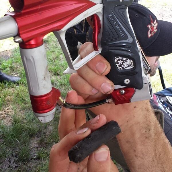 Gotcha_SLP's tweet image. Core sample at Splatters Paintball during Event 1 of MSL #coresample #paintballfail #thatsucks #MSL #speedball #p...