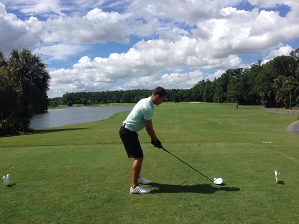 stuarthendrie20's tweet image. Great day today played DIsney&apos;s Palm unreal course great way to end the holiday! #disneygolf #36points #classcourse⛳️