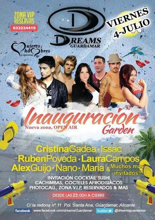 FESTIVAL_BEACH's tweet photo. #2dias @Dreams_Beach @domingonano @Crisgadeita y muchos mas pideme tu pulsera entrada (consumicion minima)--633234419 http://t.co/X900UkyoET