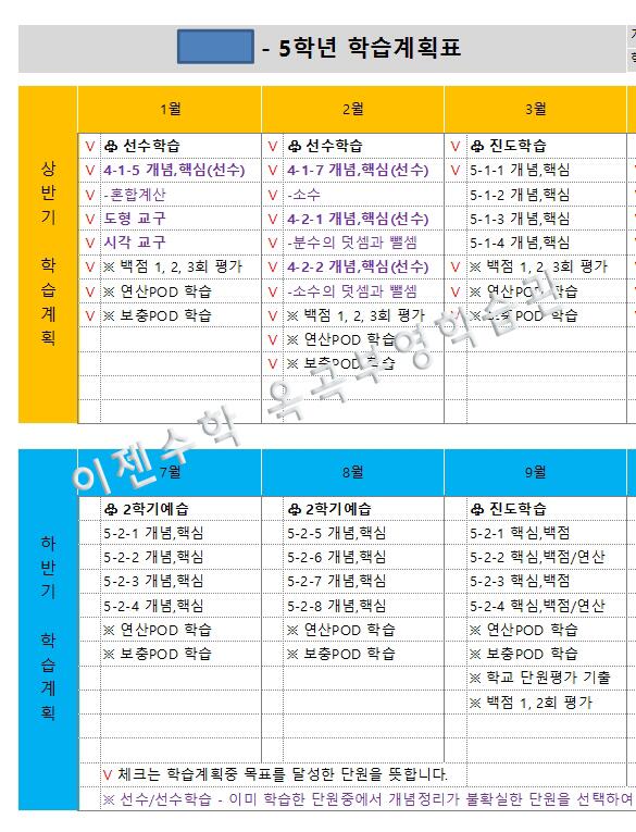 mathwizard79's tweet image. [이젠수학 옥곡학습관] 체계적인 학습계획표 
- 샘플자료 (매 달 가정으로 발송합니다)
체계적인 학습계획
학기별 학습계획을 세우고 매월 작은 학습목표를 아이들이 스스로 정하도록합니다.