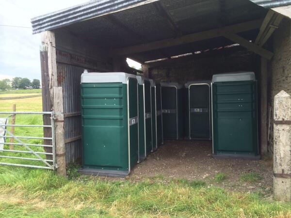 leyburncamping's tweet photo. Brand new toilets on site http://t.co/7bo1UTkHV3