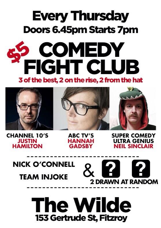 Comedy Fight Club tweet media