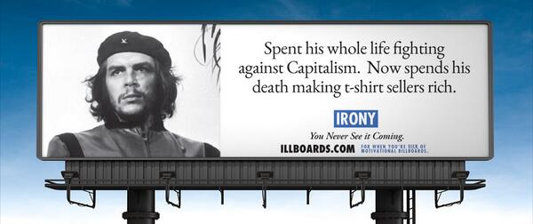 simonjenks's tweet photo. Che Guevara's afterlife in t-shirts http://t.co/g3A9lS7QLH http://t.co/LmshzX5Fo1