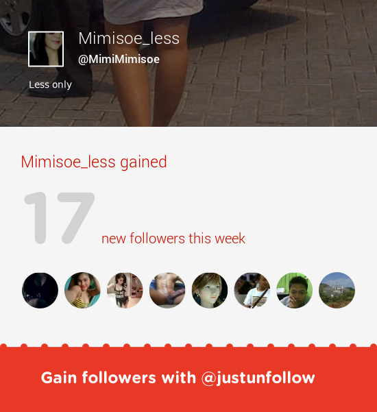 MimiMimisoe's tweet photo. Fab tweeps @SoftswingCouple @tantedevina @MeiiLo &amp; more followed me. Grow with http://t.co/LkPaNubngX http://t.co/QRFGLsPrpt