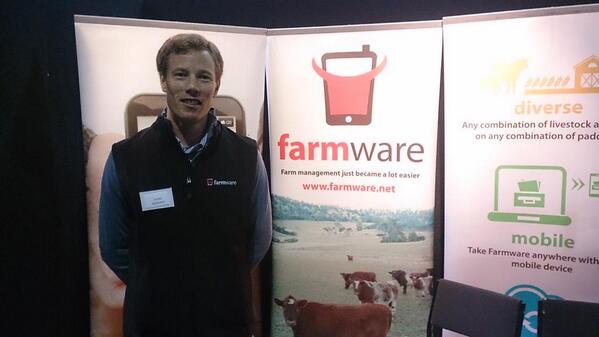 Farmware's tweet image. At the #bcgexpo2014