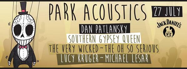 Just a reminder to buy your tickets for <a href="/parkacoustics/">Park Acoustics™</a> for end of July 2014!