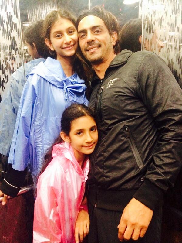 Me and my girls ready to celebrate the monsoon. Bike rides, buggy rides, puddles, slush and muck. Lovely.