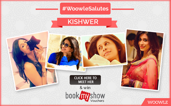 WoowleIt's tweet photo. #WoowleSalutes @KishwerM for the self made woman that she is.
Participate here :http://t.co/iCkY5lm4Cg &amp; meet her! http://t.co/FfN7v2x9Ml