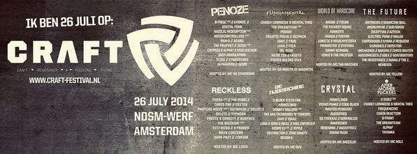loseyourmindnl's tweet photo. Heb jij de mega line-up van CRAFT Festival al gezien?

Tickets: http://t.co/OzWGeLrSFH http://t.co/nHNCDR3Dyz