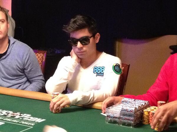 888poker's tweet photo. #888Live Ambassador @brunokawauti on 110k with 41/2563 players remaining in #WSOP #Event60! #TIDBruno http://t.co/SAmeefz53A
