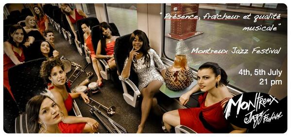 zulemaxband's tweet photo. Jazz Festival Montreux 2014 http://t.co/Gn60E2TQ68