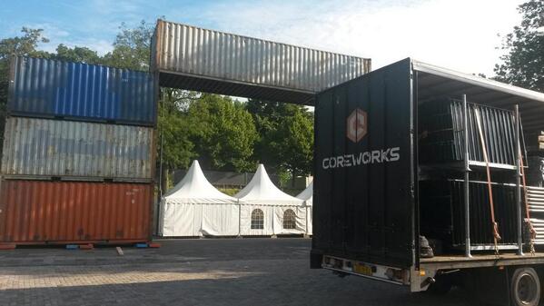 CoreworksBV's tweet image. Wij zijn begonnen @dancefloat #rotterdam