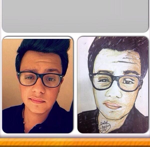 FabulousDrawing's tweet photo. My Drawing Of @RawiSaad ! http://t.co/VUfAJppMH9