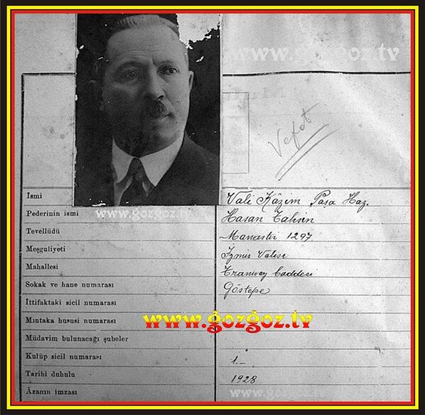 #Göztepe

TARİHTE BUGÜN: "MEHMET KAZIM DİRİK (1881-3 TEMMUZ 1941)

#Derleyen #GözGözTv

gozgoz.tv/tarihte-bugun-…