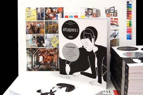 TrendList's tweet image. #trendgenerator occupies two pages in new @Etapes issue. Thanks!