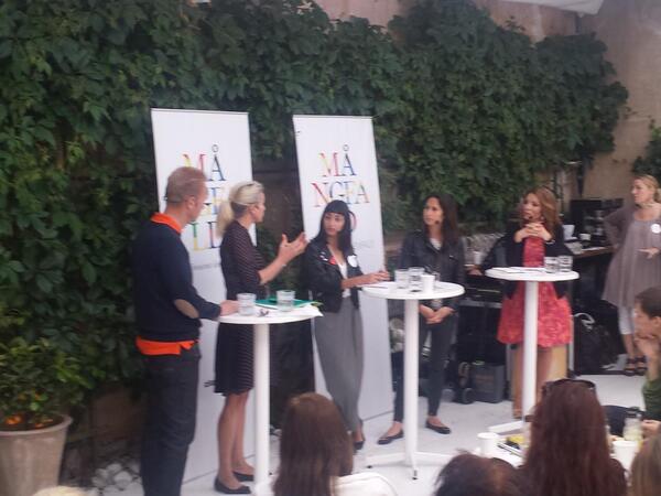 Härlig panel på #Almedalen med <a href="/mernoshsaatchi/">Mernosh Saatchi</a> m fl om #mångfald i kommunikationsbranschen.