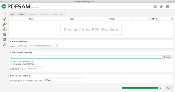 PDFsamOSS's tweet image. Rotate PDF done, it&apos;s time to wrap #PDFsam v3 up and give users something to test. Power by #JavaFX #Sejda #iText