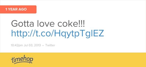 clickbankm's tweet image. Exactly 1 year ago today! (via @timehop) timehop.com/c/t:3525428209…