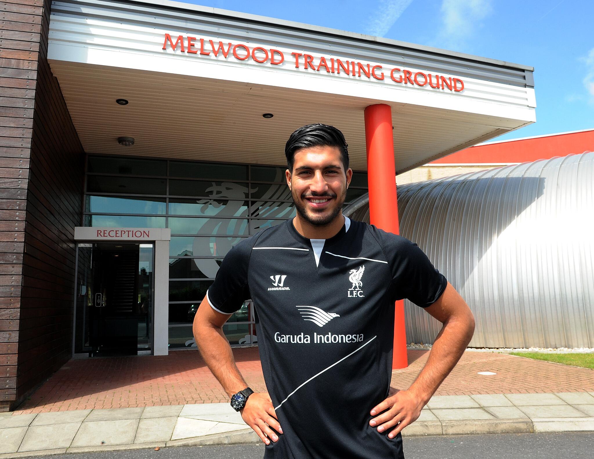  DONE DEAL: Emre Can arrives at Liverpool after moving from Bayer Leverkusen [Pictures]