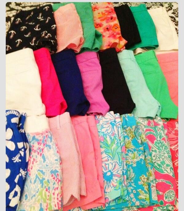 preppy_pieces's tweet image. If I had all these shorts my life would be complete