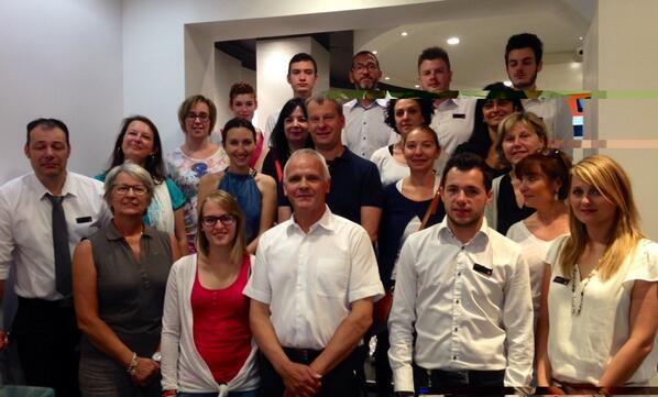 PannierB's tweet photo. La TGB Reims opéra accueille les communicants de la DO Nord http://t.co/5BveDmXxol