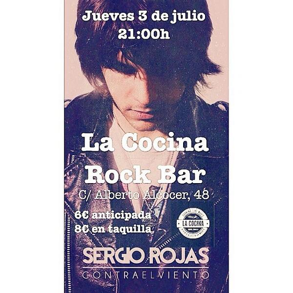 ¡Vamos todos hoy a <a href="/CocinaRock/">La Cocina RockBar</a> a apoyar a mi brodel <a href="/SergioJRojas/">Sergio Rojas</a> ! 

Bolazo, sin duda alguna.