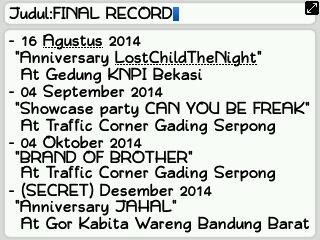 FINAL RECORD tweet media