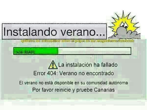 Que dice que este año, le toca a él irse de vacaciones…