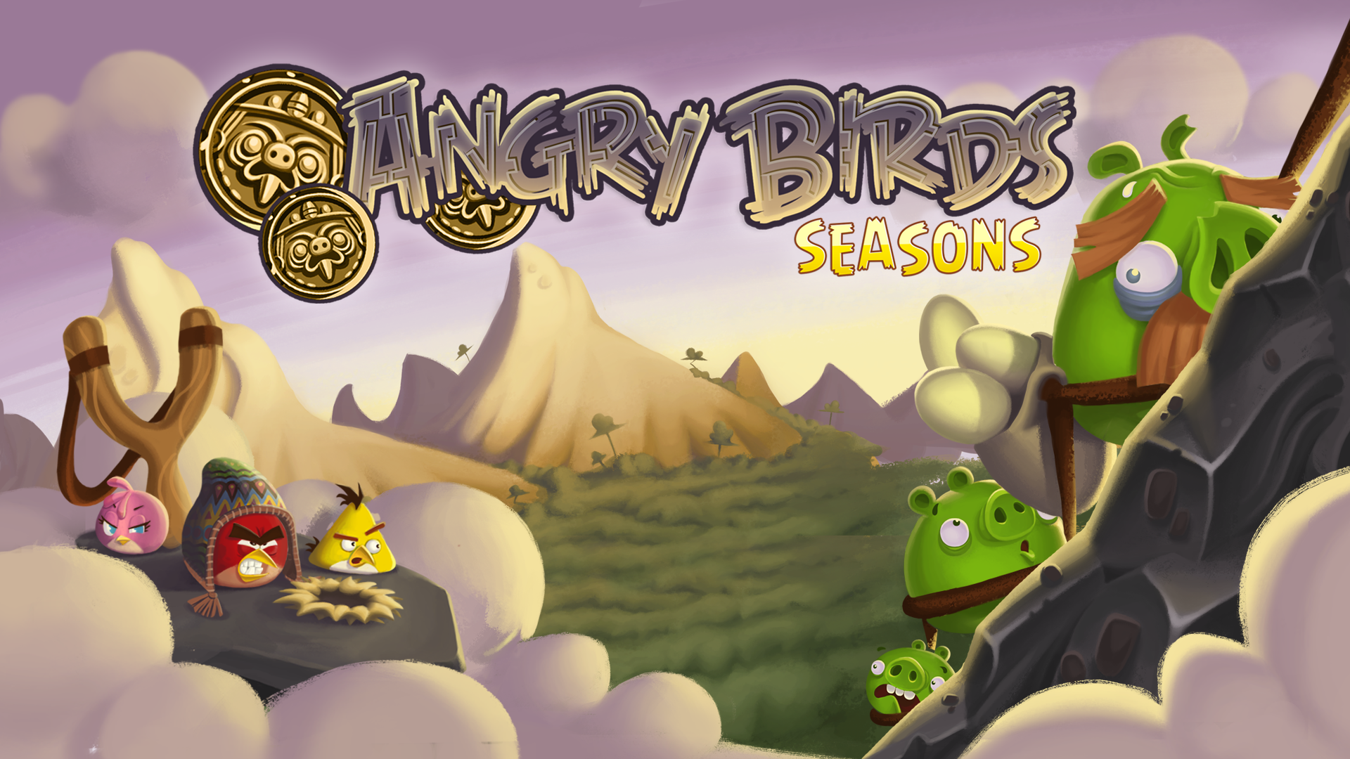 angry bird seasons wallpaper