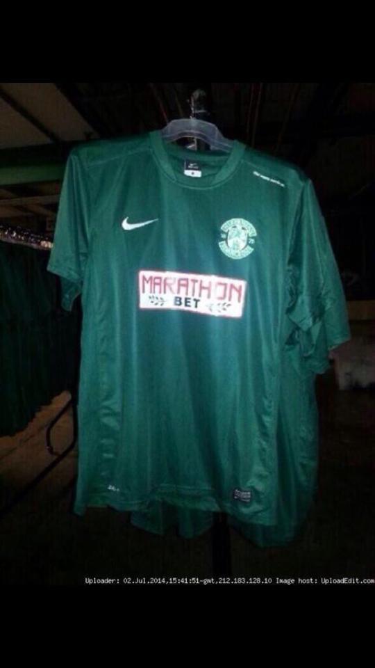 Hibs_Offical's tweet photo. Away kit http://t.co/QtE8ml9QQH