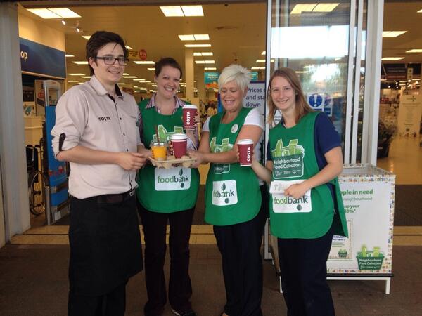 Massive thank you to costa coffee for supplying coffee to foodbank volunteers <a href="/CostaCoffee/">Costa Coffee</a> <a href="/CherriYallop/">cherri yallop</a> <a href="/Ez241188/">Eric Keeler</a>