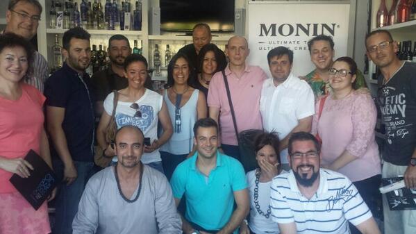 AquaeVitae1's tweet photo. Demostracion #monin en Aquaevitae http://t.co/OiPtDzto3c