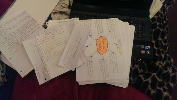 Hollyfawn's tweet image. Think this is the most revision I have ever done! #highwaycode #theoryrevision