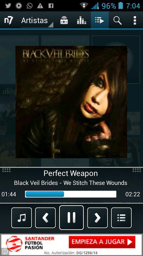 DiauraB's tweet image. #BuenosDias  #escuchando #perfectweapon #BlackVeilBrides  #BVBArmy  #bvb4