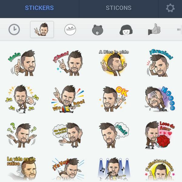 SysmoIT's tweet image. Nuevos stickers de #Juanes. Estan #excelentes ¿Ya los estas usando? Descargalos #gratis en LINE  #sticker