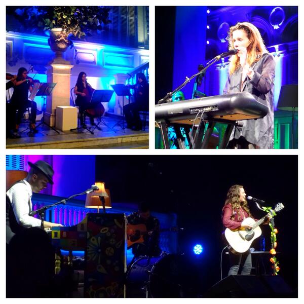 LatinGRAMMYs's tweet photo. Muchas gracias a @jesseyjoy @musicadepamela @SINFONIAperu por esta gran noche #LatinGRAMMY Acoustic Sessions Perú http://t.co/IFLYB0c4Ou